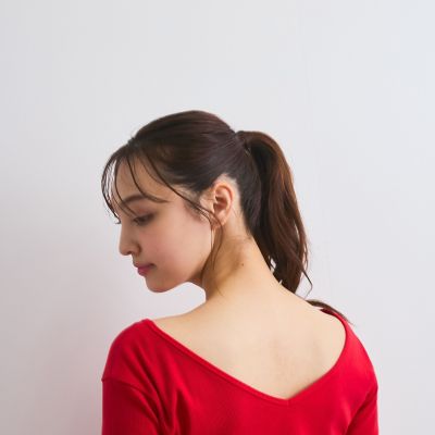 テレコボートネック２ＷＡＹトップス≪手洗い可能≫