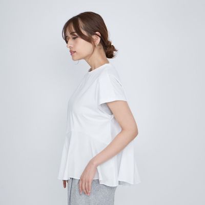 ペプラムフレンチスリーブプルオーバー  allureville BPF01_220_2207-54088_0400?$