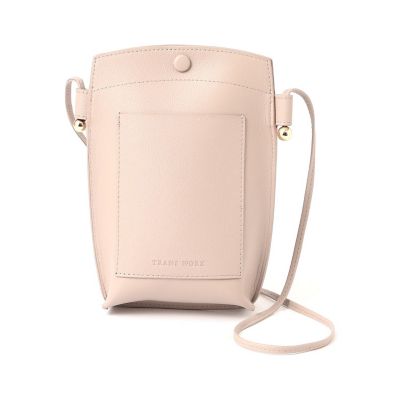 ＜TRANSWORK (Women)＞カウレザーポシェット