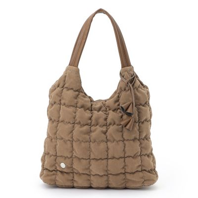 ＜TRANSWORK (Women)＞パディングバッグ（スエード）