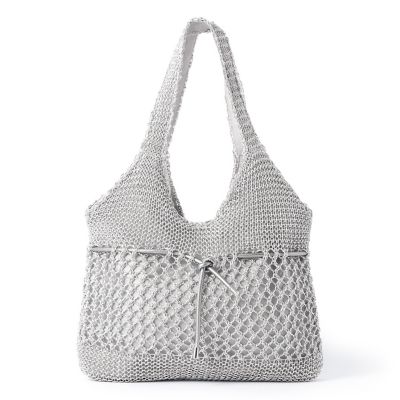 ＜TRANSWORK (Women)＞機械編みバッグ