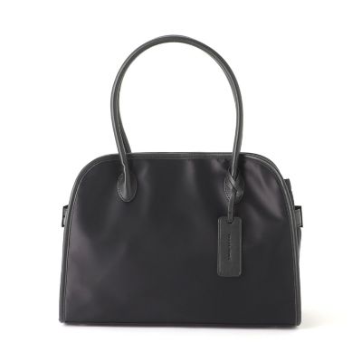 Shirring handle bag velvet S | LUDLOW