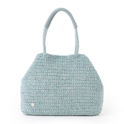 ＜TRANSWORK (Women)＞モール糸編みバッグ