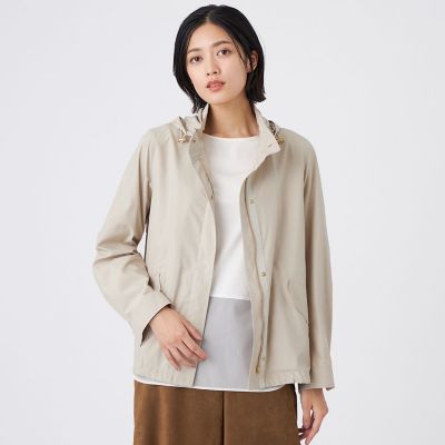 ＜TRANSWORK (Women)＞【ウォッシャブル】リモンタタフタコート