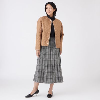 吸湿発熱・消臭】キルティングタフタコート | TRANSWORK (Women