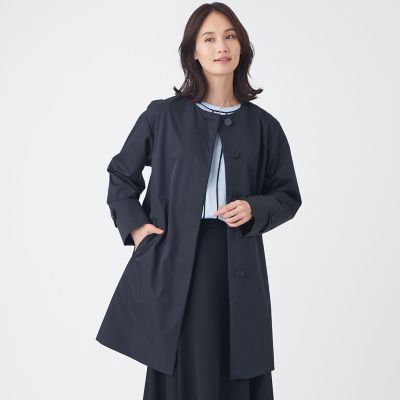 ＜TRANSWORK (Women)＞【ウォッシャブル・はっ水】ファンクションツイルコート