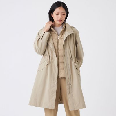 ラミネートクロスコート | TRANSWORK (Women)/トランスワーク | 三越