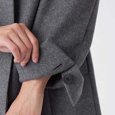 カシミヤ混メルトンウールコート | TRANSWORK (Women)/トランスワーク