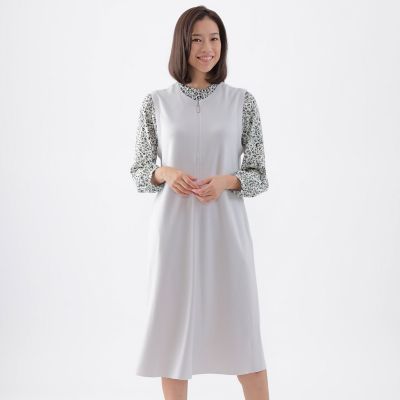 ＜TRANSWORK (Women)＞【ウォッシャブル】ラグジュアリースムースジャンパースカート