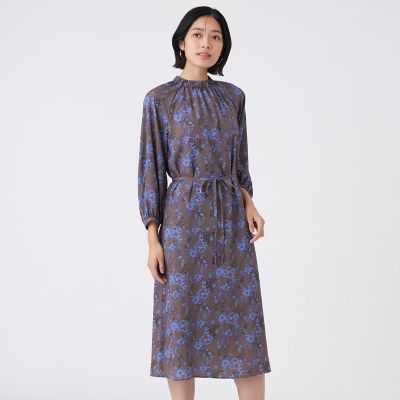 ＜TRANSWORK (Women)＞エッチングフラワープリント