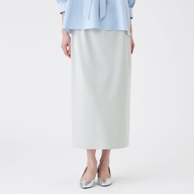 ＜TRANSWORK (Women)＞【ウォッシャブル】ＳＥＴ－ＵＰ　ＫＮＩＴスカート