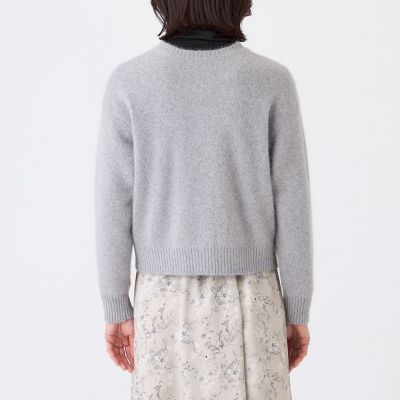 LIBJOIE フォックスブレンドカーディガン アイボリー フォックスブレンドカーディガン | TRANSWORK (Women)/トランスワーク