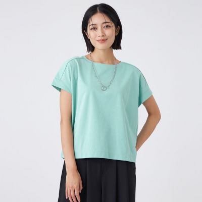 ＜TRANSWORK (Women)＞【接触冷感・吸水速乾・抗菌防臭・ＵＶ・ウォッシャブル】コンパクト４０Ｇポンチ