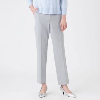 ＜TRANSWORK (Women)＞【美シリーズ・ウォッシャブル】トリアセスビンダイヤゴナルパンツ