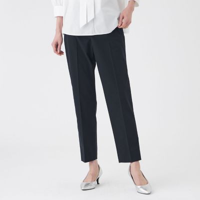 ＜TRANSWORK (Women)＞【はっ水・ウォッシャブル】フリーモーションタフタパンツ