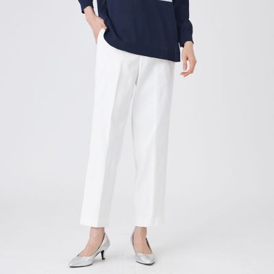 ＜TRANSWORK (Women)＞【ウォッシャブル・吸水速乾・接触冷感・ＵＶ・透け防】ドライオックスパンツ