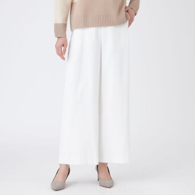 ＜TRANSWORK (Women)＞【ウォッシャブル・吸水速乾・接触冷感・ＵＶ・透け防】ドライオックスパンツ