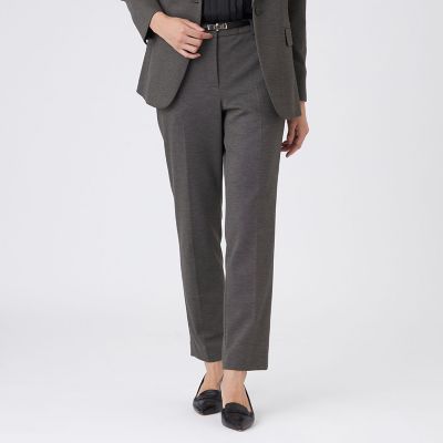 ＜TRANSWORK (Women)＞【美シリーズ・セットアップ対応・ウォッシャブル】プレミアムジャージパンツ