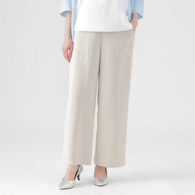 ＜TRANSWORK (Women)＞【ウォッシャブル】エコダルサテン