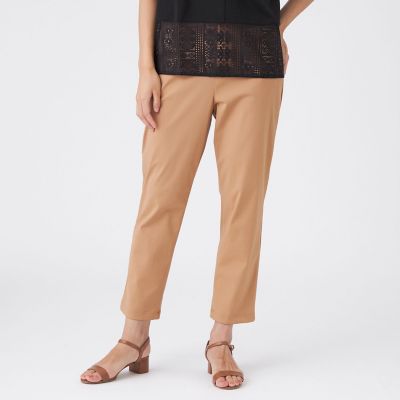 ＜TRANSWORK (Women)＞【接触冷感・ＵＶ】クールハイテンションパンツ