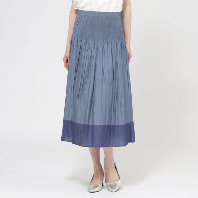 ＜TRANSWORK (Women)＞【ウォッシャブル】リバーシブルスカート