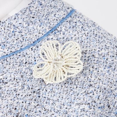 ＜TRANSWORK (Women)＞パール編みブローチ