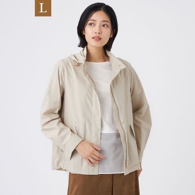 ＜TRANSWORK L (Women/大きいサイズ)＞【Ｌ】【ウォッシャブル】リモンタタフタコート