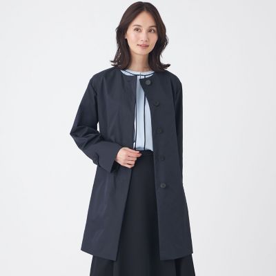 ＜TRANSWORK L (Women/大きいサイズ)＞【Ｌ】【ウォッシャブル】ファンクションツイルコート