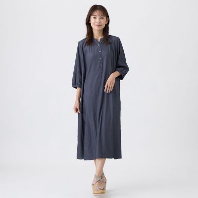 LEONARD フューシャ半袖ワンピース マルチカラー サイズ40 LEONARD