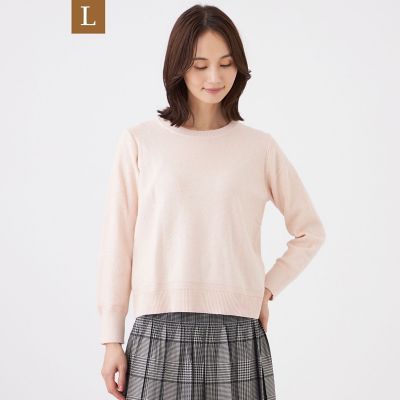 【Ｌ】【ウォッシャブル】ＳＰＡＮＧＬＥ　ＫＮＩＴプルオーバー
