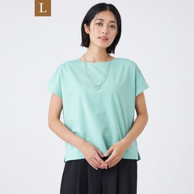 ＜TRANSWORK L (Women/大きいサイズ)＞【Ｌ】【接触冷感・吸水速乾・抗菌防臭・ＵＶ・ウォッシャブル】コンパクト４０Ｇポンチ