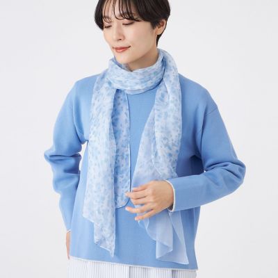 ウォッシャブル】ニュアンスシルクストール | EVEX by KRIZIA (Women