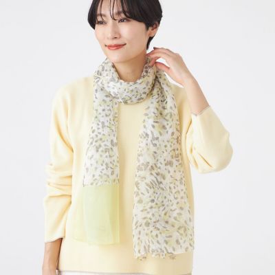 ウォッシャブル】ニュアンスシルクストール | EVEX by KRIZIA (Women