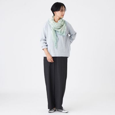 ウォッシャブル】ヘリンボンゼブラストール | EVEX by KRIZIA (Women