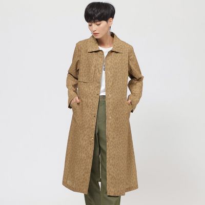 ＜EVEX by KRIZIA (Women)＞【カタログ掲載品】【ウォッシャブル】パンサープリントロングコート