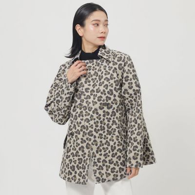 ＜EVEX by KRIZIA (Women)＞【はっ水】【保温性】【ウォッシャブル】ストレッチツイルパンサースプリングＰコート