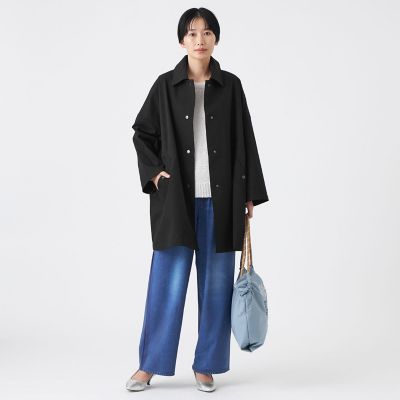 はっ水・ウォッシャブル】テックスブリッドステンカラーコート | EVEX