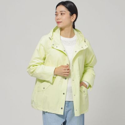 ＜EVEX by KRIZIA (Women)＞【ウォッシャブル】【はっ水】ライトタフタフーデッドブルゾン