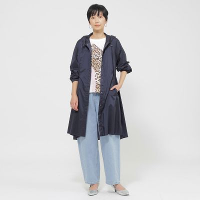 はっ水】【ウォッシャブル】シアーストレッチパッカブルコート | EVEX