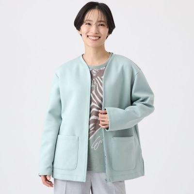 ＜EVEX by KRIZIA (Women)＞【マシンウォッシャブル】ゼブラプリントダンボールニットコーディガン