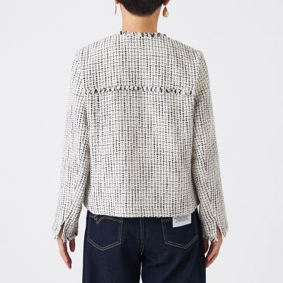 カタログ掲載】ミックスツイードジャケット | EVEX by KRIZIA (Women