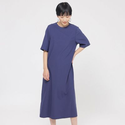 ＜EVEX by KRIZIA (Women)＞【接触冷感】【ＵＶカット】【ウォッシャブル】メリルハイテンションＴシャツワンピース