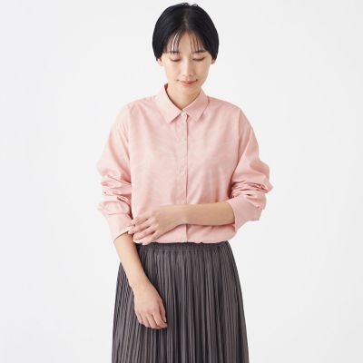 ＜EVEX by KRIZIA (Women)＞【マシンウォッシャブル】ゼブラプリントソフトタイプライターシャツ