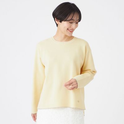 ＜EVEX by KRIZIA (Women)＞【マシンウォッシャブル】テックスブリッドニットプルオーバー