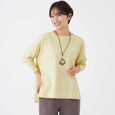 ＜EVEX by KRIZIA (Women)＞【ウォッシャブル】ラメハイゲージニットボートネックプルオーバー