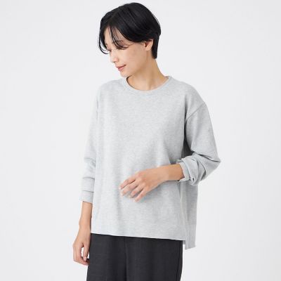 ＜EVEX by KRIZIA (Women)＞【マシンウォッシャブル】コットンブレンドニットプルオーバー