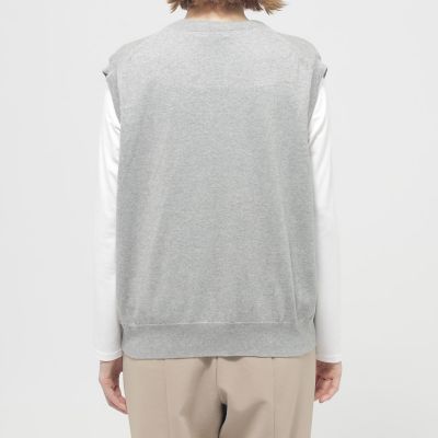 ともこ　MARINE SERRE インターシャニットベスト MARINE SERRE マリーン・セル SS25 MARINE SERRE JACQUARD KNIT VEST
