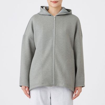 マシンウォッシャブル】ダンボールニットパーカー | EVEX by KRIZIA