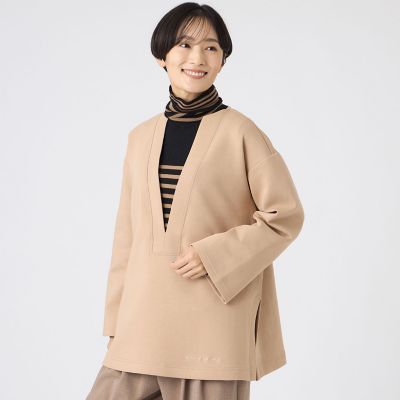 ウォッシャブル】ライトダンボールスキッパープルオーバー | EVEX by