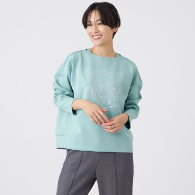 ウォッシャブル】ホットフィットダンボールニットプルオーバー | EVEX